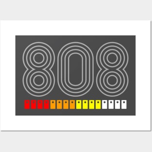 808 Posters and Art